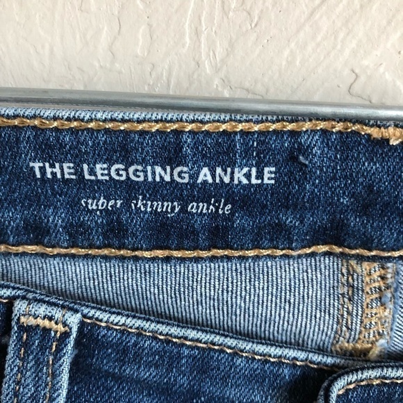 AG The Ankle Super Skinny Distressed Denim Jeans - Picture 9 of 12